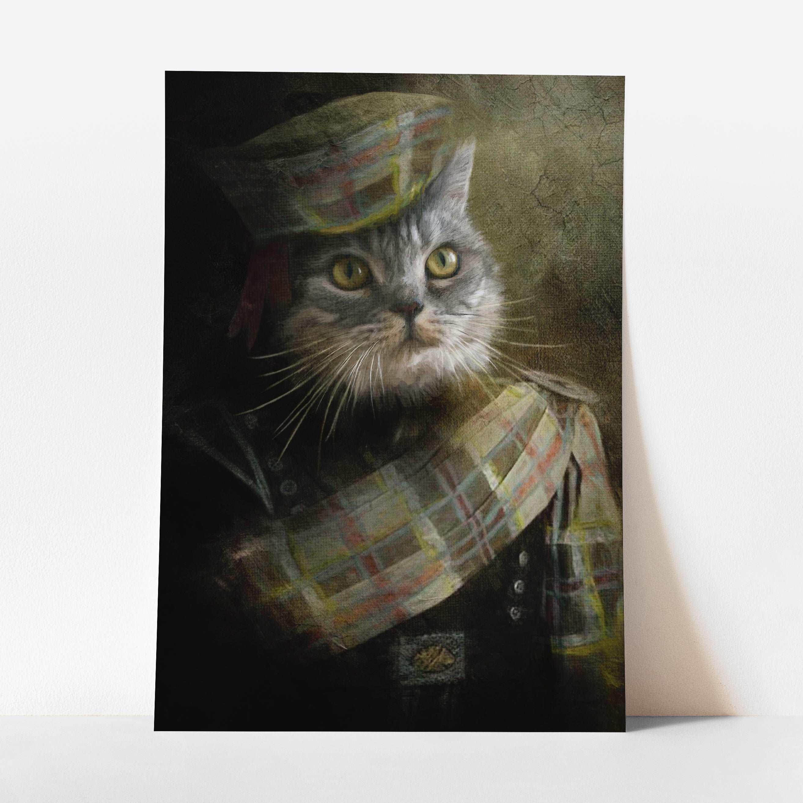 Bagpuss - Custom Royal Pet Portrait Art Print