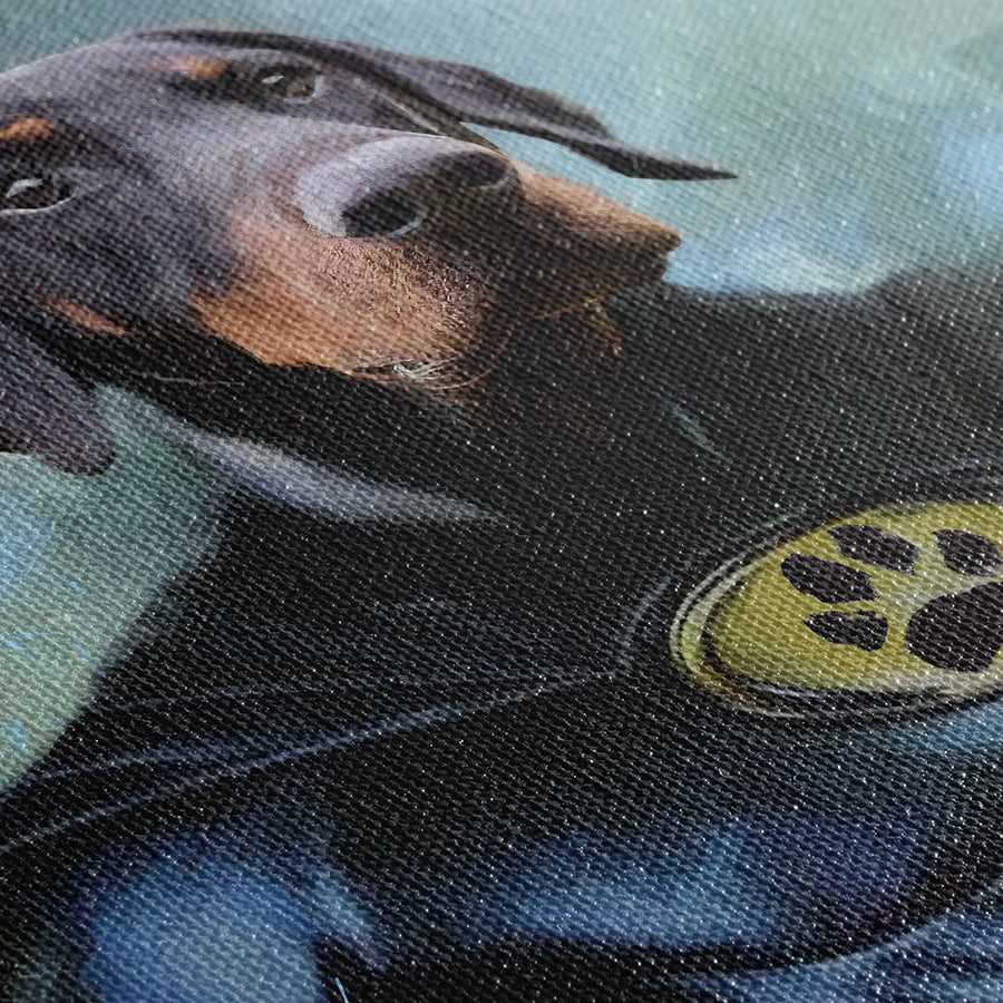 Bruce - Custom Pet Portrait Art Print