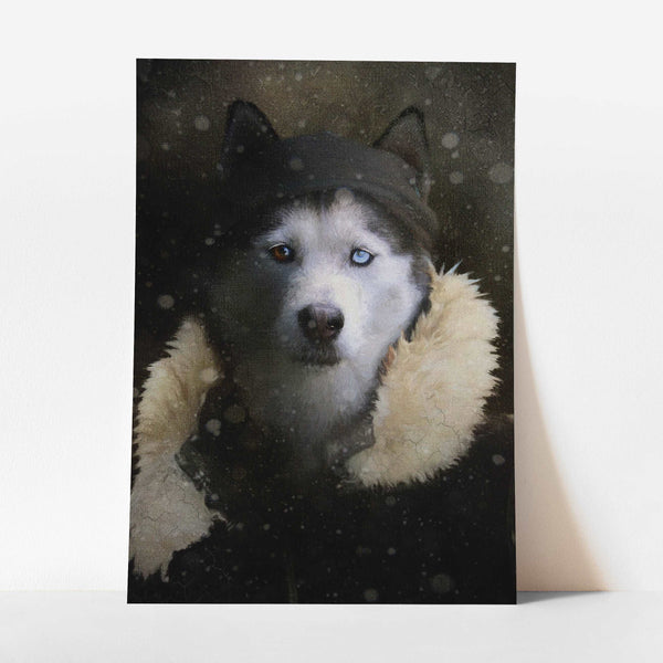 Explorer - Custom Pet Portrait Art Print